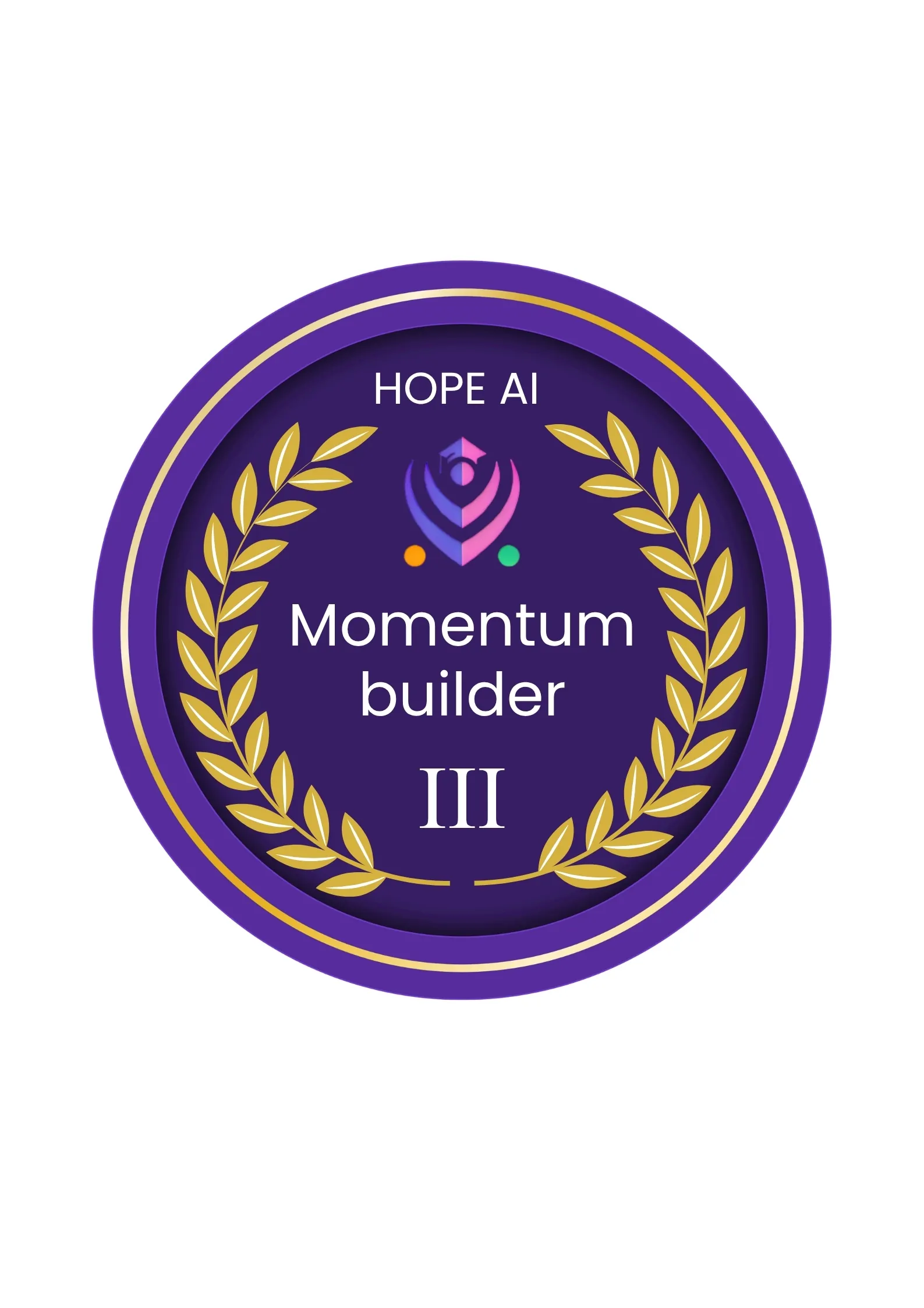 Hope AI Momentum Builder badge