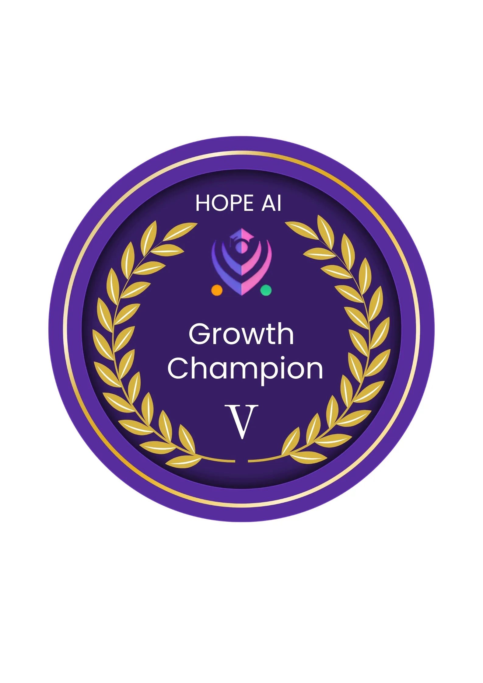 Hope AI Growth Champion badge