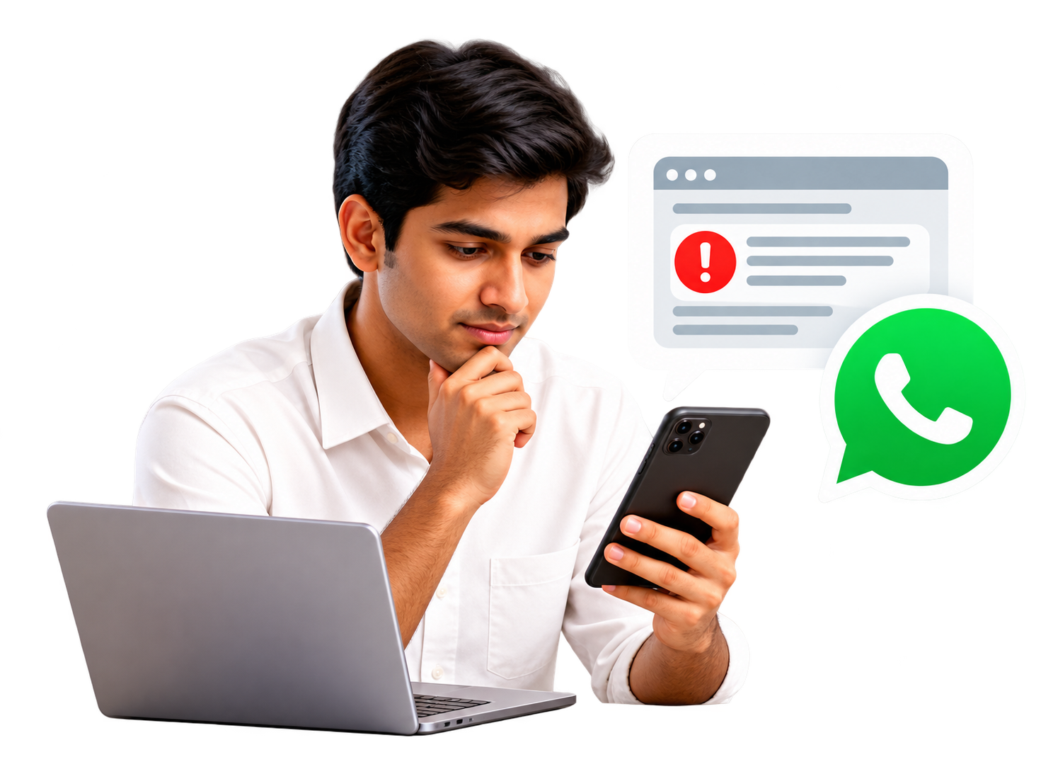 Learner sharing a question or error screenshot